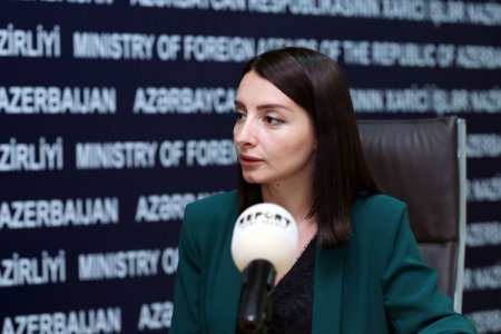 Leyla Abdullayeva: Ölkəmizin hazırda Ermənistan silahlı qüvvələrinin hərbi işğalı altında olan Dağlıq Qarabağ bölgəsi dünyanın heç bir suveren dövləti tərəfindən tanınmır