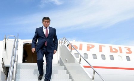 Qırğızıstan Prezident Sooronbay Jeenbekov Azərbaycan rəsmi səfər gəlir