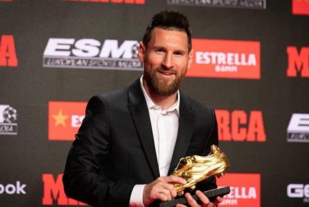 Messi 6-cı dəfə “Qızıl buts” aldı