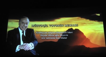 "Müstəqil vətənin memarı” videofilminin təqdimat mərasimi keçirilib