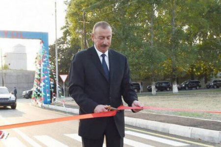 İlham Əliyev açılışda - "Şimal-2" istismara verildi